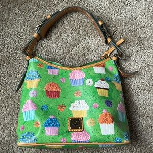 RARE Dooney & Bourke Green Cupcake purse